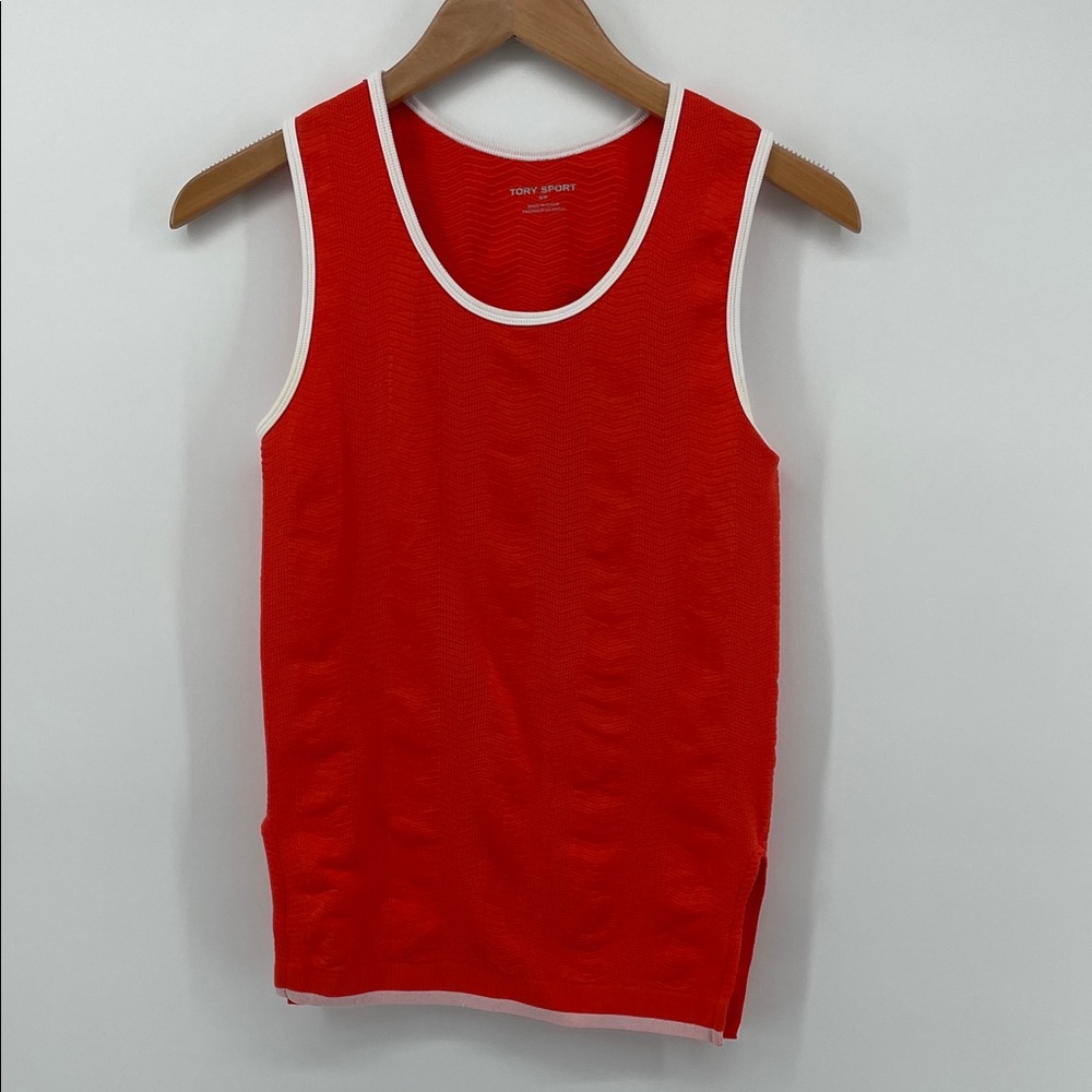 Tory Sport Tank Top in Orange S G5